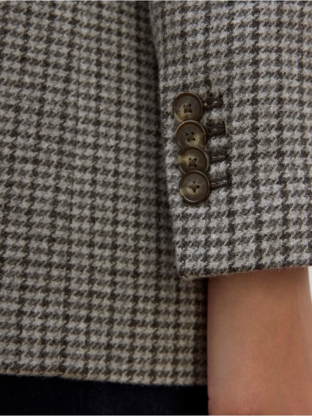 Everlane Oversized Blazer in Wool Gray Women's Size 4 - Picture 5 of 16